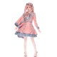 Yupbro Sheffield Pink Edition JSK, Blouse, Jacket, Big Cape and Small Epaulette Cape(Leftovers/Full Payment Without Shipping)